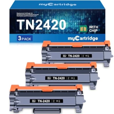 Immagine di MYCARTRIDGE TN2420 Toner Compatibile per Brother TN 2420 HL L2350dw MFC L2710dw L2710dn L2750dw L2375dw L2370dn DCP L2510d(3 Nero)