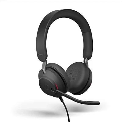 Immagine di Jabra Evolve2 40 PC Headset Noise Cancelling , USB C, Ottimizzato per Microsoft Teams, Stereo, Prima edizione
