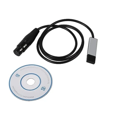 Immagine di Controller per Adattatore di Interfaccia da Mini USB a DMX512 Illuminazione Palcoscenico Computer Dimmer Cavo