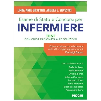 Immagine di Esame di stato e concorsi per infermiere. Test con guida ragionat...