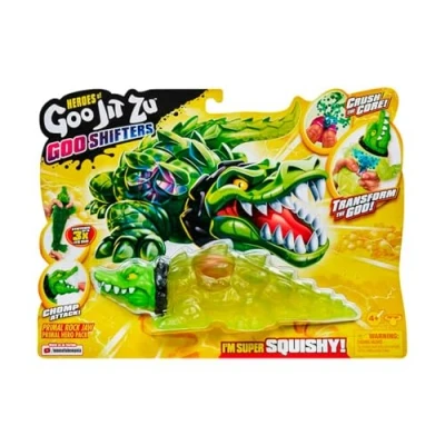 Immagine di BANDAI Heroes of GOO JIT Zu Action Figure Ultra Primal Pack Multicolore CO41406 Rock Jaw