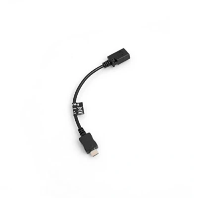 Immagine di System S Micro USB (Maschio) a Mini (Femmina) Adattatore Cavo Dati Ricarica di prolunga 15 cm