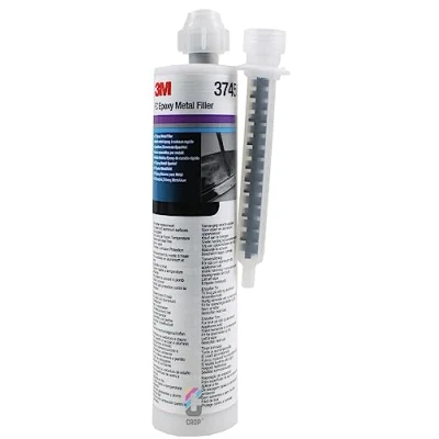 Immagine di 3M 37455 Collante Epoxy Cartuccia senza solvente, piombo grigio 180