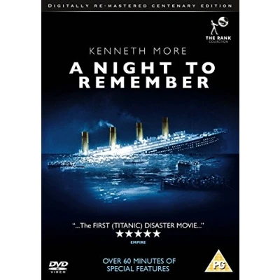 Immagine di A Night to Remember (Digitally Re mastered Centenary Edition) [DVD] [1958]