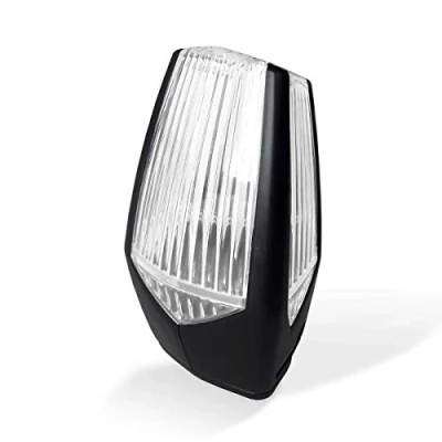Immagine di Motorline MP105 Nuova Lampada Lampeggiante LED Multitensione per Segnalazione Porta Automatica Garage Cancelli Scorrevoli Parcheggio Luce