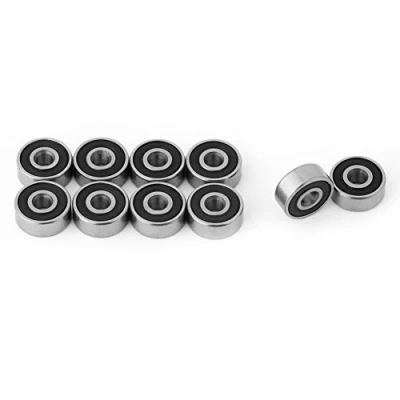 Immagine di 10pcs 623 2RS Mini cuscinetti a sfera in acciaio, doppia gomma, sigillati profondi, 3 x 10 4 mm