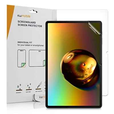 Immagine di kwmobile 2X Pellicola Compatibile con Samsung Galaxy Tab S8 Set pellicole Display Protezione Schermo Senza Bolle d&#039;Aria