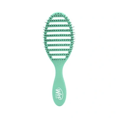 Immagine di WetBrush Speed Dry Detangler con setole Heatflex resistenti al calore e design ventilazione aperta per asciugare i capelli più velocemente, tutti tipi di capelli, colore esclusivo Amazon,