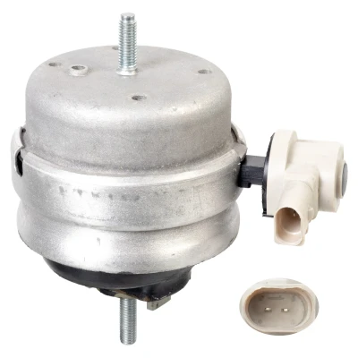 Immagine di SWAG 33 10 3815 Supporto motore Sx Cuscinetto idraulico ad inserimento elettrico Gomma 152 AUDI: A4 B7 Avant, B6 Sedan
