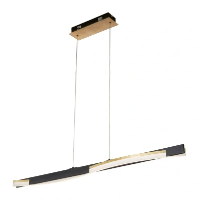 Immagine di FISCHER &amp; HONSEL Bridge sospensione LED telecomando dim CCT nero