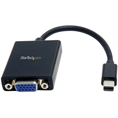 Immagine di StarTech.com Adattatore Mini DisplayPort a VGA, Convertitore Attivo DP Video 1080p, Certificato VESA, Dongle da mDP 1.2 o Thunderbolt 1/2 Mac/PC VGA per Monitor/Display (MDP2VGA)