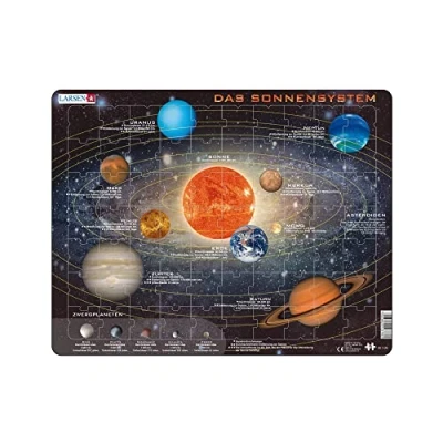 Immagine di Larsen SS1 Sistema solare, edizione Tedesco, Puzzle Incorniciato con 70 pezzi