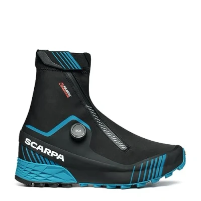 Immagine di Scarpa Ribelle RUN Kalibra Unisex Scarpe da trail running, Taglia: 42, Black/azure Tessuto / sintetico