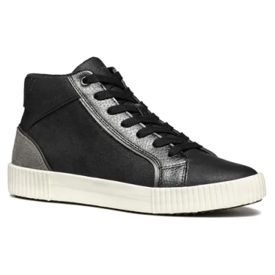 Immagine di Geox D Blomiee D, Scarpe da Ginnastica Donna, Nero Grigio Scuro, 40 EU