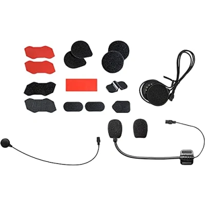 Immagine di Sena SMH10R A1000 Kit Accessori per Auricolare e Interfono Bluetooth Motocicletta a Profilo Ribassato