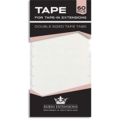 Immagine di Nastro Adesivo per Extension Extra Strong, Larghezza 4 cm, Altezza 0,8 cm Biadesivo Colla Parrucche ed di Rubin Extensions