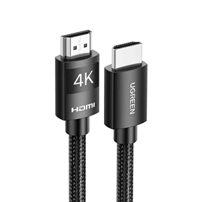 Immagine di UGREEN Cavo HDMI 4K@60Hz HDR ARC 3D 18 Gbps, 2.0 Compatibile con PS5, PS4, PS3, Xbox Series S, lettore Blu ray, DVD, Soundbar, Monitor, ecc. (3m)
