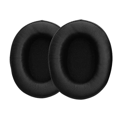 Immagine di kwmobile 2x Cuscinetto Cuffie Compatibile con Kingston Hyper X Cloud Alpha/Cloud Alpha S/Cloud Flight/Cloud Flight S Pad Cuscinetti Ricambio Over Ear Simil Pelle nero