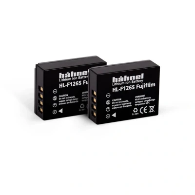 Immagine di Hähnel Fototechnik HL F126S, 2er batteria ricaricabile fotocamera sostituisce la originale (camera) NP W126 7.2 V 1130 mAh