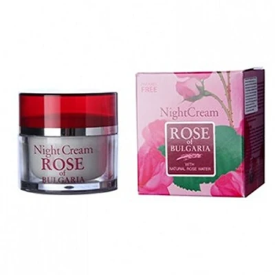 Immagine di Biofresh Anti Age Night cream Rose of Bulgaria Smoothes wrinkles stimulating the process cells restoring. by Bio Fresh