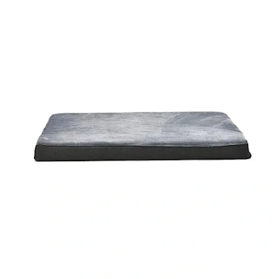 Immagine di Amazon Basics Cuccia per cani e altri animali domestici, in memory gel, sfoderabile, Grigio, 104 x 74 10 cm (L W H)