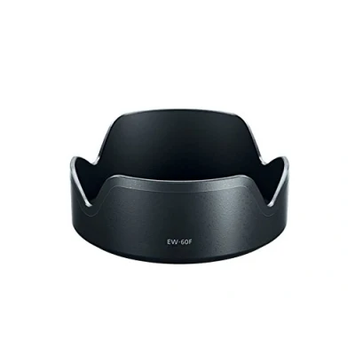 Immagine di CELLONIC® Paraluce Compatibile con Canon EF M 18 150mm 1:3,5 6,3 IS STM baionetta EW 60F Lens Hood in Materiale Sintetico Protegge l&#039;obiettivo e la Lente da Urti Graffi