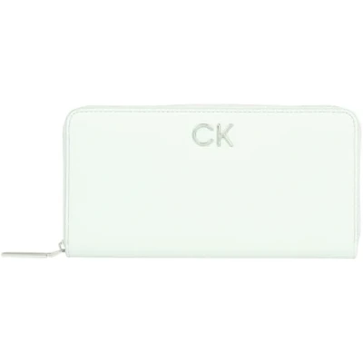 Immagine di Calvin Klein Daily Large ZIP Around Wallet Portafoglio, Donna, Taglia: One Size, Milky green