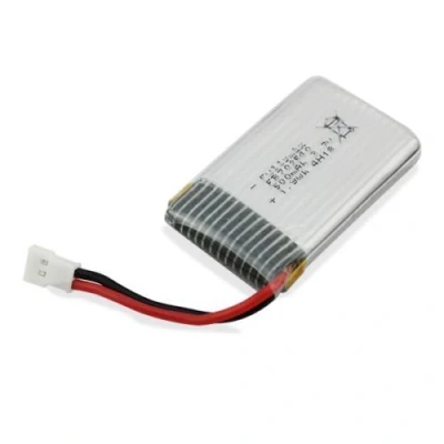 Immagine di YUNIQUE GREEN CLEAN POWER Batteria Lipo 3.7V 500mAh Ricaricabile Compatibile con Syma X5, X5C, X5SC, X5SW, Cheerson CX 30W Efficienza Energetica, 45x25x9 Peso: 16 gr, Argento