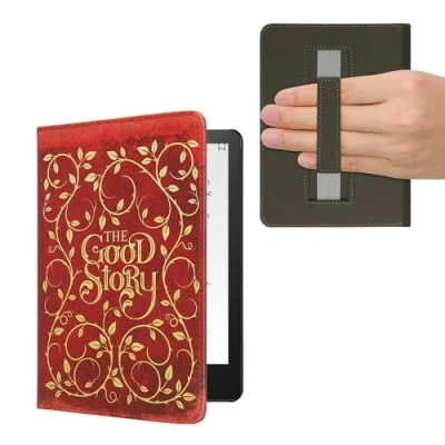 Immagine di kwmobile Cover per Kindle Paperwhite Custodia 6,8 Pollici 11 Generazione 2021 Copertina eReader eBook Reader Case C&#039;era una volta