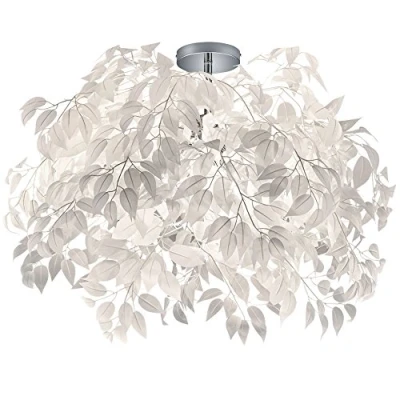 Immagine di Reality R60463001 Leavy Plafoniera, 70x70x73 cm, Bianco