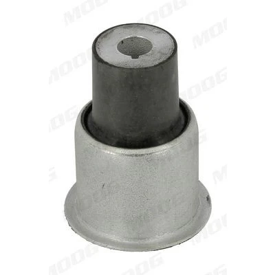 Immagine di MOOG LR SB 16702 Silent Block Assale post. bilaterale, interno, inferiore 50,6 Cuscinetto gomma metallo Braccio longitudinale oscillante