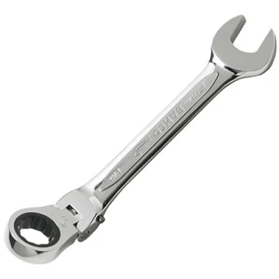 Immagine di Llaves combinadas de carraca articulada métricas con acabado cromado Ref: 41RM 21 Unid: 1