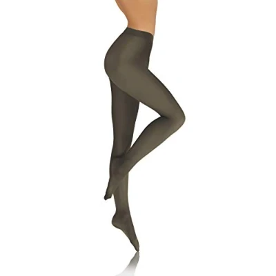Immagine di sesto senso Collant Donna Verde in Microfibra Opaco 40 Den 3 M Khaki