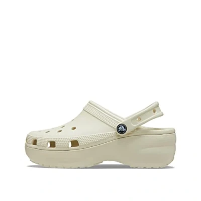 Immagine di Crocs Classic Platform Clog W, Zoccoli Donna, Bone, 36/37 EU