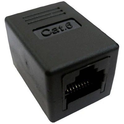Immagine di Value Adattatore RJ45 CAT 6 Nero