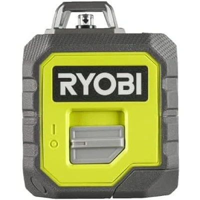 Immagine di Ryobi RB360GLL K,Livella 360 Laser Verde con 4 Batterie Incluse, Batteria 18V ONE+ Non Inclusa,per Lavori di Precisione,Proiezione Linee:1x Verticale, 1x Orizzontale 360,Livella Autolivellante