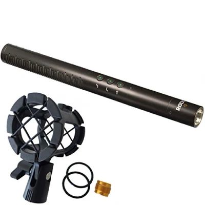 Immagine di Rode NTG 4+ Plus microfono direzionale + supporto per Keepdrum PCMH1