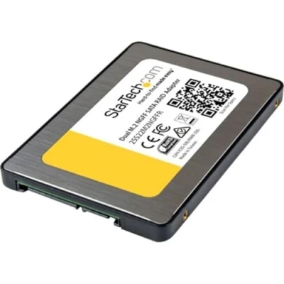 Immagine di Startech.com Adatattore Sata Dual M.2 Ngff con Raid, 2X SSD a 2.5&quot; Sata, 6Gbps