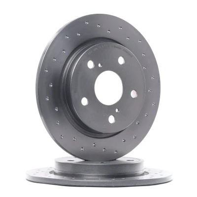 Immagine di BREMBO XTRA LINE 08.A912.1X Disco freno 270 10 5 forato, pieno rivestito TOYOTA: Auris Station Wagon, Hatchback, Corolla X Sedan