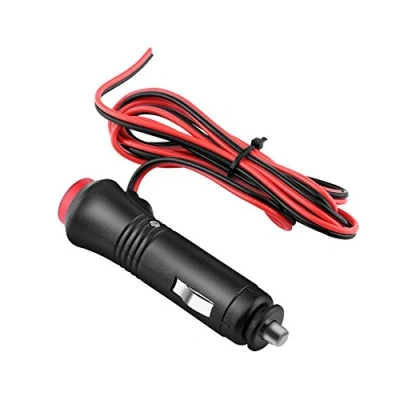 Immagine di Cigarette Lighter Connection Adattatore Per Presa Accendisigari Auto Prolunga Spina Di Sicurezza Universale Con Pulsante Commutazione Cavo Alimentazione