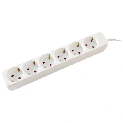 Immagine di Value 19.99.1080 Multipresa Bianco Schuko 1 pz.