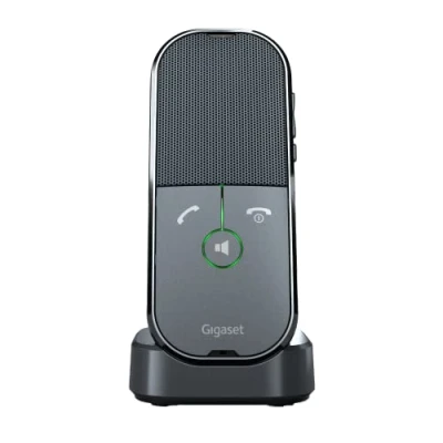 Immagine di Gigaset ION Vivavoce con Funzione Portatile, USB C, Sensore di Prossimità, Compatibile DECT, HD AUDIO, Installazione Plug &amp; Play, Supporta Windows, Linux, Mac OS, Nero