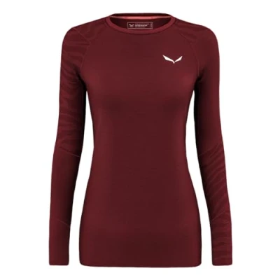 Immagine di Salewa Cristallo Warm Amr W L/S Tee. Maglia a Maniche Lunghe, Serah, XS Donna