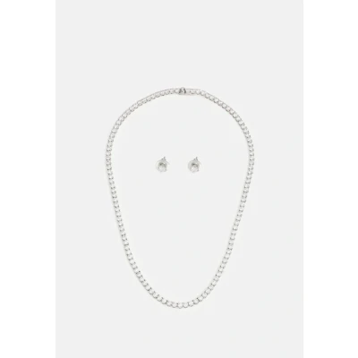 Immagine di Swarovski Matrix SET Orecchini Silver coloured, Donna, Taglia: One Size, coloured