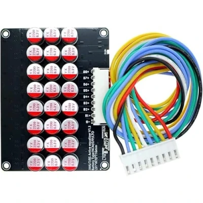 Immagine di TECNOIOT 1PCS 8S 5A Li Ion Lifepo4 LTO al Litio Equalizzatore Attivo Condensatore Bilanciatore 6S 7S