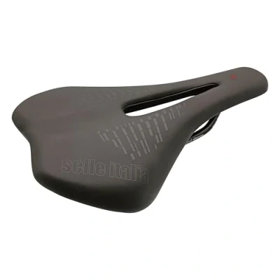 Immagine di Selle Italia BULLET Sella Bicicletta con Telaio in Alluminio, Resistente e Confortevole, Foro Anatomico Taglia unica L2, Nero