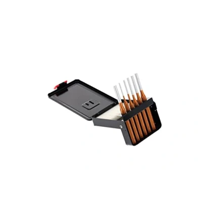Immagine di Gedore RED Kit cacciaspine da Ø 3 8 mm nella cassetta pieghevole in metallo 6 pz. 3300823