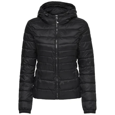 Immagine di ONLY Onltahoe Hood Jacket Otw Noos, Giacca Donna, Nero (Black Black), 44 (Taglia Produttore: XX Large)