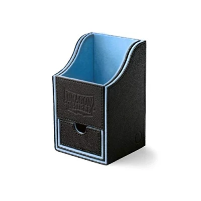 Immagine di Dragon Shield Nest Deck Box Plus Black and Blue PORTA MAZZI, Tinta unita, Multicolore, AT 40203