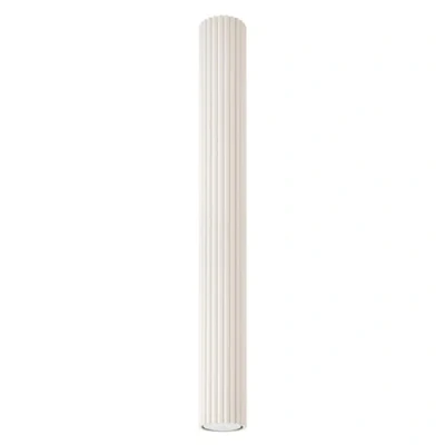 Immagine di Sollux Lighting Lampada Da Soffitto Faretto In Alluminio 1 Paralume 6,5 x 60 cm Karbon Beige